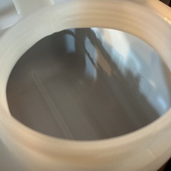 災害時・アウトドアに必須✨ウォータータンク💧コック付き❗️給水タンク水缶水タンク青白の画像