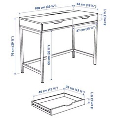 IKEA デスク椅子セットの画像