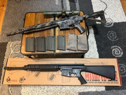 ARES M110&M110K電動ガン　マガジンセット