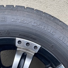 ハイエース　バン　フレーダーマウス　クエルボ8 スタッドレス の画像