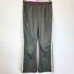 ナイキ ウィンドパンツ 裏メッシュ ウインドブレーカー M グレ...