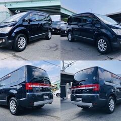 H23　三菱　デリカD:5 【福岡自社ローンBOND】保証人無・頭金無・GPS無・人柄重視・代車費無料・納車費無料・ LINE相談・他店で断られた方、大歓迎!!!!の画像