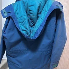 ASAHICHO旭蝶　防水防寒ウェア上下ネイビー Mサイズの画像