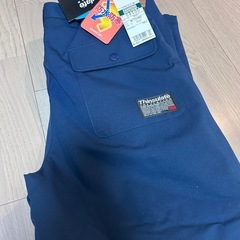 ASAHICHO旭蝶　防水防寒ウェア上下ネイビー Mサイズの画像