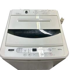 【単身やふたり暮らしに】YAMADA SELECT ヤマダセレクト 全自動洗濯機 6.0kg YWM-T60G1 2020年製 の画像