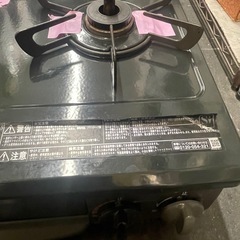 【中古】¥9,800 ガスコンロ　リンナイ　動作確認済
【IJ83】の画像