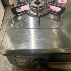 【中古】¥9,800 ガスコンロ　リンナイ　動作確認済
【IJ83】の画像