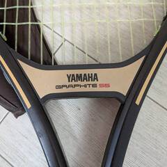 テニスラケット YONEX ヨネックス R-24 REXKING 24 / YAMAHA ヤマハ GRAPHITE SS 2点まとめて ケース付の画像