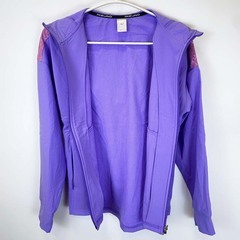 ミズノ テックシールドジャケット M パープルパンチ 32MCA860 レディース MIZUNO 防風 ストレッチ 撥水 スポーツウェアの画像