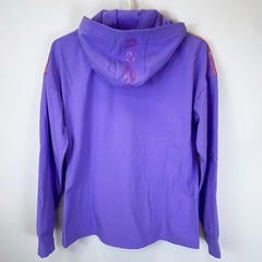 ミズノ テックシールドジャケット M パープルパンチ 32MCA860 レディース MIZUNO 防風 ストレッチ 撥水 スポーツウェアの画像