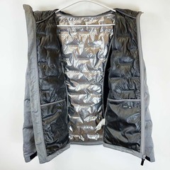 イグニオ 中綿ジャケット L グレー メンズ IGNIO ゴルフウェア 防寒の画像