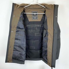 【未使用】VIVACIOUS ビバシャス ダウンジャケット L グレー メンズの画像