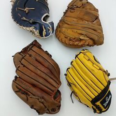 軟式グローブ　4点セット　※個別販売不可の画像