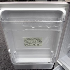 配送🉑【2017年製】シャープ ノンフロン冷凍冷蔵庫 SJ-14E4-KPの画像