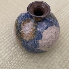 🏺⑤沖縄やちむん？　焼物　壺　花瓶　陶器　陶芸品🏺の画像