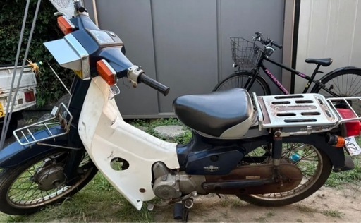 ホンダ スーパーカブカスタム 4速せるつきセル付き