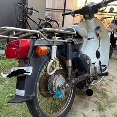 ホンダ スーパーカブカスタム 4速せるつきセル付き の画像