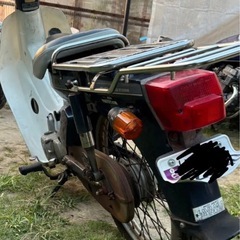 ホンダ スーパーカブカスタム 4速せるつきセル付き の画像