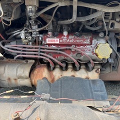 必見！赤帽サンバートラック！クラシックフェイス仕様！車検付き！の画像