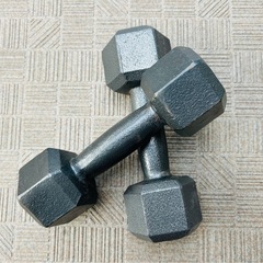 5kg 六角ダンベル 2個セット中古品送料無料の画像