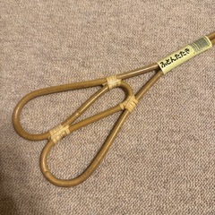 布団たたき　ラベル付きの画像