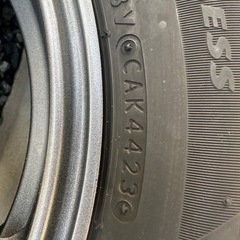 ブリザック VRX2 155/65R14 2023年　タイヤホイールセットの画像