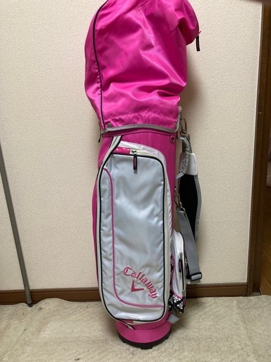 女性用　ゴルフクラブ　ゴルフバック付き