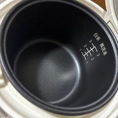数回使用　炊飯器の画像