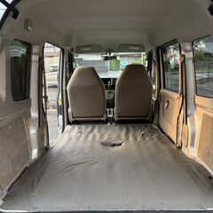 【総額コミコミ】広島発プライムゲート18年エブリィバン　車検令和8年7月まで　4WD ハイルーフ　オートマ　キーレスキー　ETC プライバシーガラス　パワーウィンドウ　ディーラー系オートオークション仕入　軽バン　格安の画像