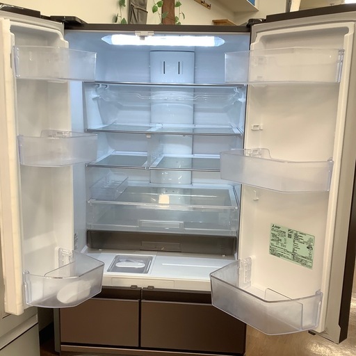 MITSUBISHI 三菱 6ドア冷蔵庫 MR-WZ55H-XT 2022年製【トレファク 川越