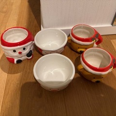 クリスマス ガラス容器の画像
