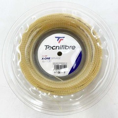 【未使用】テクニファイバー Tecnifibre 硬式 テニス ストリング ガット X-ONE BIPHASE エックスワン バイフェイズ 200ｍ ロール ナチュラル 01RXO130XN 1.30mmの画像