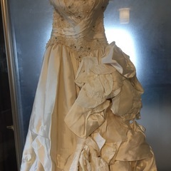 フルオーダーオールシルクビジューウェディングドレス　デザイナー一点物 の画像