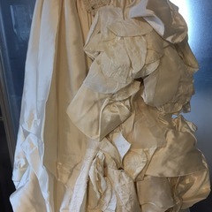 フルオーダーオールシルクビジューウェディングドレス　デザイナー一点物 の画像