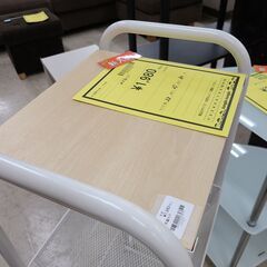 J1614　【リユースのサカイ柏店】　キャスター付キッチンワゴン　クリーニング済みの画像