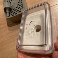 OXO スポンジホルダー（ソープディスペンサー付き）シルバー/グレーの画像