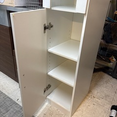 配達可【スリム食器棚】【スリム収納】クリーニング済み【管理番号11410】町の画像