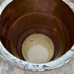 ドラム缶 焼却炉 蓋なしの画像
