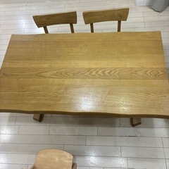 決まりました！ダイニングテーブル　中村家具　の画像