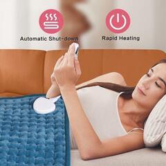 ホットマット 電気 ホットカーペット 洗濯可 温度調節 防寒 折りたたみ 足元の画像