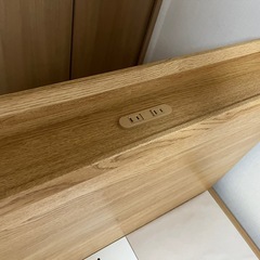 ニトリのシングルベッドの画像
