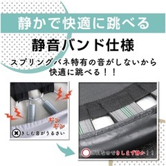 TIGORA ティゴラ トランポリン ハンドル付き 取っ手付き の画像