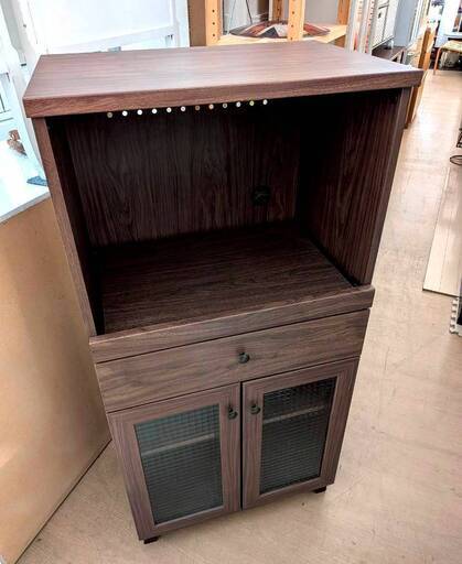 食器棚 ニトリ ダークブラウン ショコレア