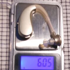 1800円　らくらく集音器　ヒアリング 集音器 高齢者 軽量6g 充電式 耳穴式 左右両用 簡単操作 2モード 音量調節の画像