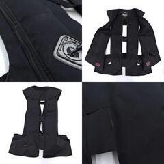 ヒットエアー H-V エアバックベスト エアーイノベーション プロテクター 2XL-4XL ブラック メンズ hit-air 乗馬 馬術 おまけ 乗馬をはじめようの画像