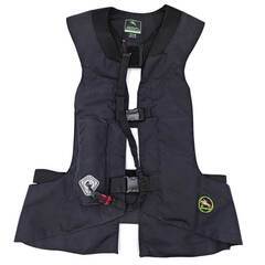 ヒットエアー H-V エアバックベスト エアーイノベーション プロテクター 2XL-4XL ブラック メンズ hit-air 乗馬 馬術 おまけ 乗馬をはじめようの画像