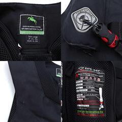 ヒットエアー H-V エアバックベスト エアーイノベーション プロテクター 2XL-4XL ブラック メンズ hit-air 乗馬 馬術 おまけ 乗馬をはじめようの画像