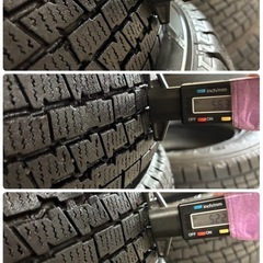 他ご成約、145R12LT🌈ライトトラックタイヤ🌈ブリヂストンW300🌈日本製スタッドレスアルミ4本セット‼️軽バン、軽トラ、その他🌈の画像