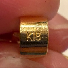 k24 k18 リバティ　インゴット5g ペンダントトップ　喜平　ネックレスの画像