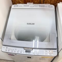 SHARP 洗濯乾燥機 8kg プラズマクラスター搭載 消臭＆除菌 温風洗浄 ハンガー乾燥＆消臭モード搭載 清潔穴なしサイクロン槽 ★買取帝国 志木店の画像